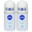 Nivea deo roll on dry le female 2x50 ml