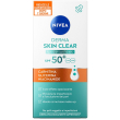Nivea derma skin clear fluido uv quotidiano spf50+ opacizzante viso 40ml