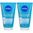 Nivea gel scrub quotidiano clean deeper 2x150 ml
