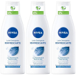 Nivea latte detergente rinfrescante 200 ml, detergente viso idra