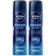 Nivea men fresh active deodorante spray 150 ml, antitraspir