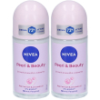 Nivea pearl & beauty deodorante roll on 50ml, donna antitra