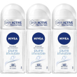 Nivea pure invisible deodorante roll on 50 ml, antitraspira