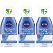 Nivea struccante occhi doppia azione 125 ml, olio struccante bifasico