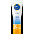 Nivea sun face cream shine control spf50