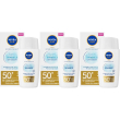 Nivea sun fluido quotidiano invisibile spf 50+ 40 ml, crema solare vis