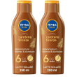 Nivea sun latte solare carotene bronze fp6 200 ml, crema solare abbron