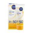 Nivea sun uv anti-eta spf50 50 ml crema protezione solare viso antirughe e antimacchie con coenzima q10