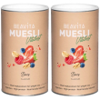 Nu3 beavita muesli dietetico, frutti di bosco set da 2 2x500 g polvere