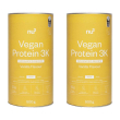 Nu3 clean vegan protein 3k vanille set da 2 2x500 g polvere