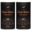 Nu3 clear whey tropical refresh set da 2 2x420 g polvere