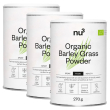 Nu3 erba d’orzo bio set da 3 3x270 g polvere