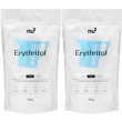 Nu3 eritritolo set da 2 2x750 g polvere