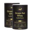 Nu3 grass-fed whey, vaniglia set da 2 2x300 g polvere