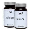 Nu3 olio di krill set da 2 2x60 pz capsule