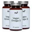 Nu3 omega-3 in capsule vegan set da 3 3x60 pz capsule