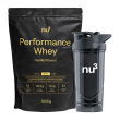Nu3 performance whey vaniglia + shaker 1 pz set