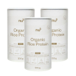 Nu3 proteine del riso bio set da 3 3x200 g polvere