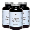 Nu3 spirulina bio set da 3 3x200 pz compresse