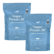 Nu3 vegan protein 3k cookies & cream set da 2 2x1000 g polvere
