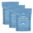 Nu3 vegan protein 3k cookies & cream set da 3 3x1000 g polvere