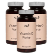 Nu3 viamina c forte premium set da 3 3x90 pz capsule