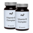 Nu3 vitamina b complex set da 2 2x60 pz capsule