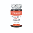 Nutralie vitamina d3+k2 complex 10000 ui con vitamina c 60 capsule molli