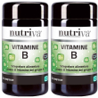 Nutriva® vitamine b compresse set da 2 2x20 g