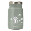 Nuvita contenitore termico in acciaio inox per cibi liquidi e solidi 500ml sage green