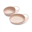 Nuvita easy eating set piattino e ciotola per lo svezzamento colore english rose