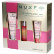 Nuxe cofanetto di natale 2024 very rose - gel doccia 100 ml + acqua profumata 30 ml + crema mani e unghie