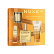 Nuxe coffret huile prodigieuse 2025 1 huile prodigieuse 100 ml + 1 prodigieux le parfum 15 ml + 1 prodigieux precious scented shower gel 100 ml + 1 prodigieux candle