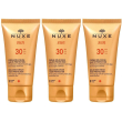 Nuxe sun crema solare anti-eta viso spf 30 3x50 ml solare