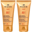 Nuxe sun crema solare anti-eta viso spf50 2x50 ml