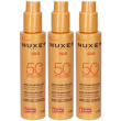 Nuxe sun latte solare spray viso e corpo spf 50 3x150 ml