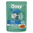 Oasy gatto bocconcini sterilized adult tonno 85gr (bustina)