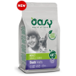 Oasy one animal protein adult small & mini con anatra per cani adulti 800g