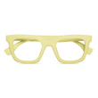 Occhiale da lettura premontato twins platinum maui giallo +1,00 diottria