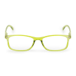 Occhiale da lettura ultrapiatto tascabile contacta ultraflat verde acido +3,00