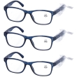 Occhiale per presbiopia contacta element blu +2,50 1 pezzo 3x1 st
