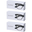 Occhiali da lettura glassio fremont colore nero gradazione +1,0 3x1 st