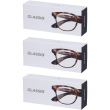 Occhiali da lettura glassio fremont colore tortoise gradazione +1,0 3x