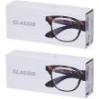 Occhiali da lettura glassio fremont colore tortoise gradazione +3,0 2x