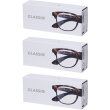 Occhiali da lettura glassio fremont colore tortoise gradazione +3,0 3x
