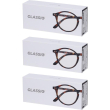 Occhiali da lettura glassio monterey colore tortoise gradazione +1,0 1
