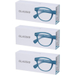 Occhiali da lettura glassio newport colore crystal jade gradazione +1