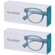 Occhiali da lettura glassio newport colore crystal jade gradazione +2