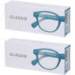 Occhiali da lettura glassio newport colore crystal jade gradazione +2