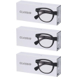 Occhiali da lettura glassio newport colore nero gradazione +1,5 1 st